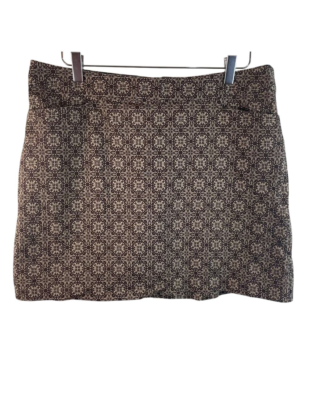 Lady Hagen Brown Print Golf Skort Size 14